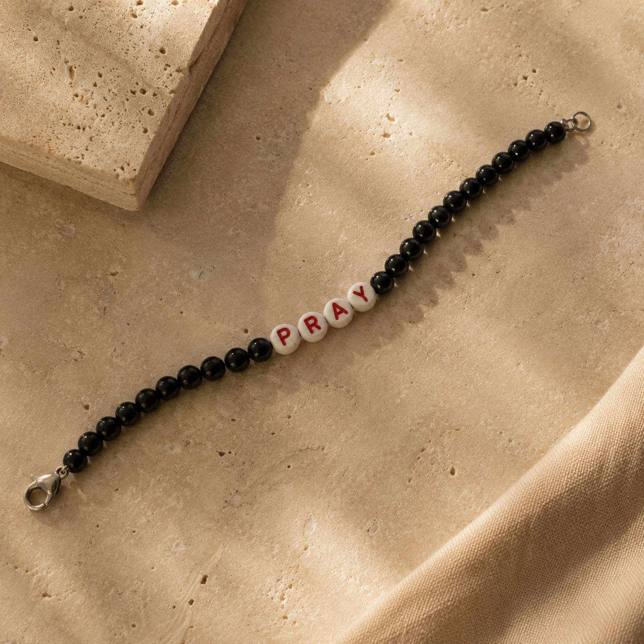PRAY Black Pearl - Armband