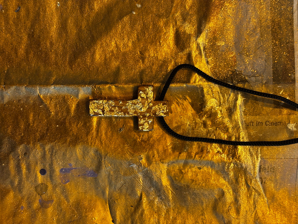 PRAY Golden Wood - Halskette