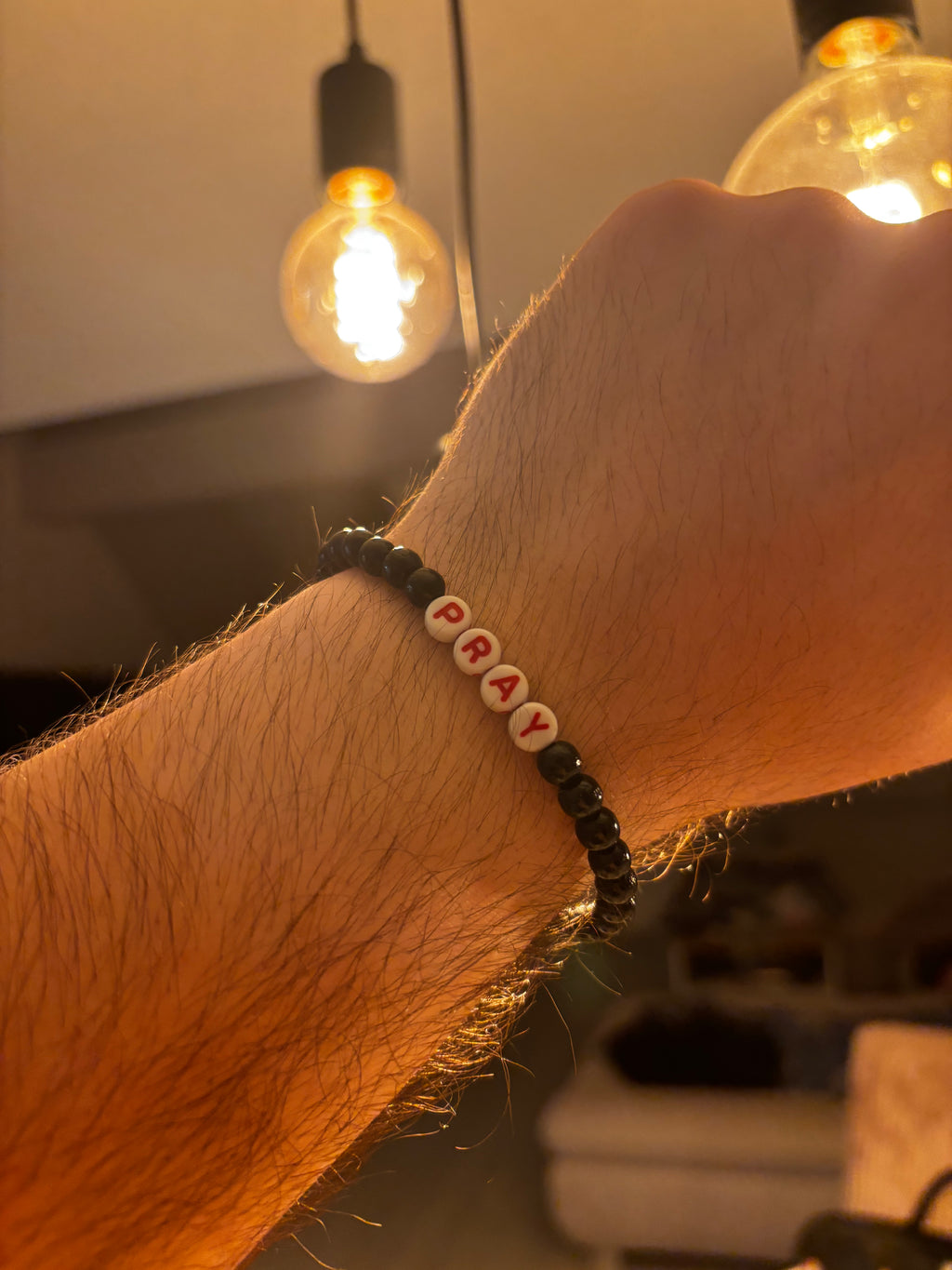 PRAY Black Pearl - Armband