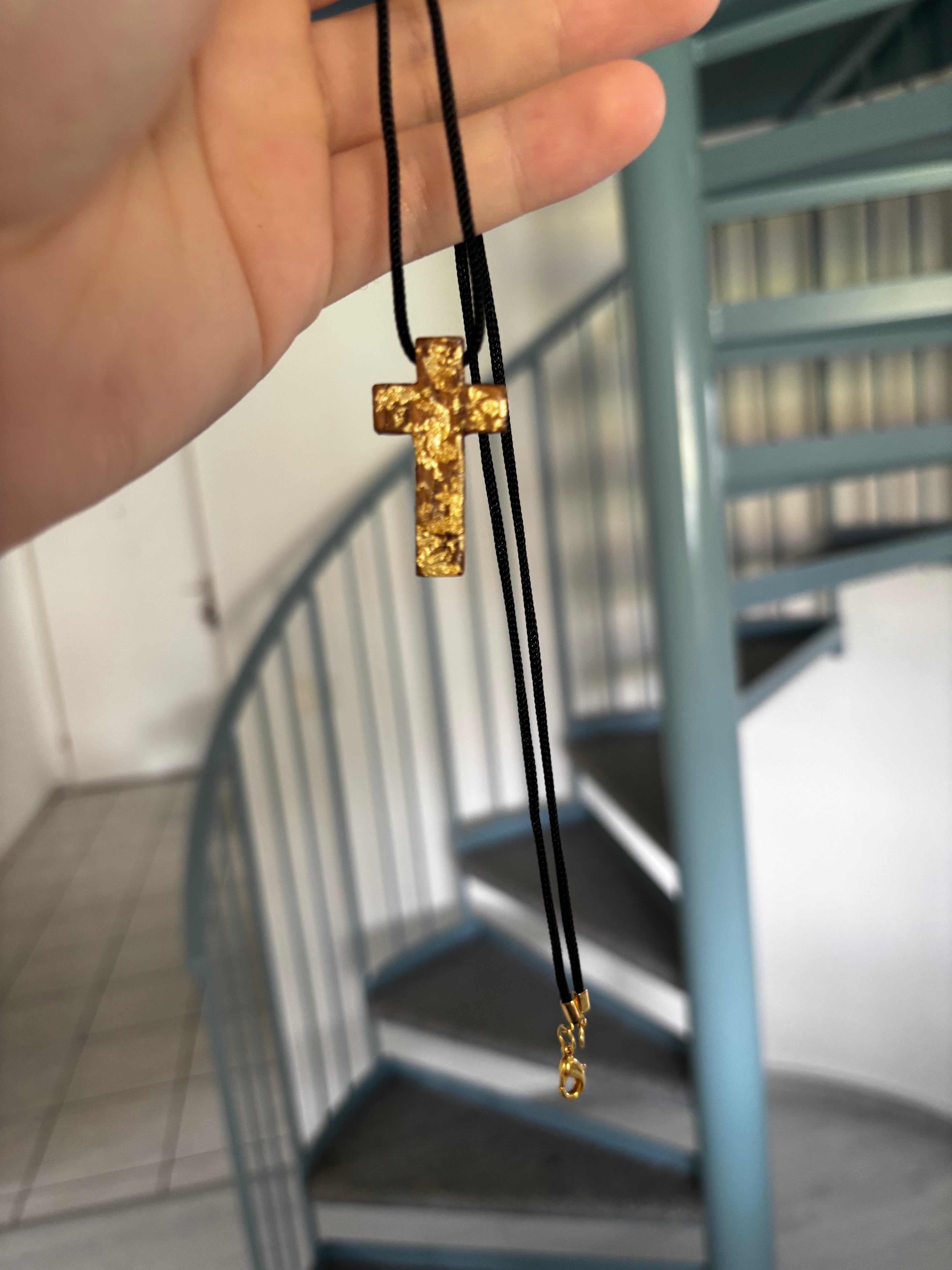 PRAY Golden Wood - Halskette