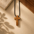 PRAY WOODEN Statement - Halskette