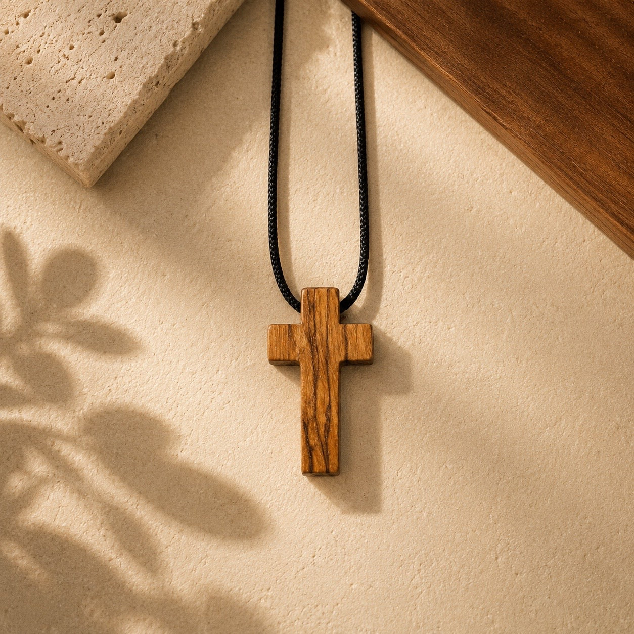 PRAY WOODEN Statement - Halskette